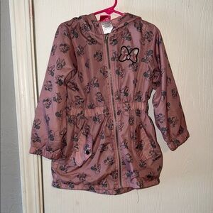 Disney Pink Butterfly Raincoat for Kids